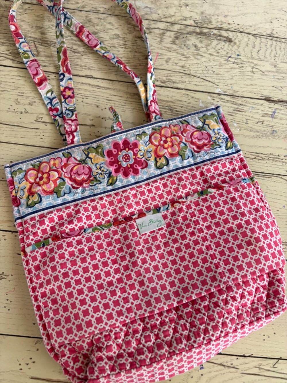 Vera Bradley Cotton Original Tote - Picture 2 of 9